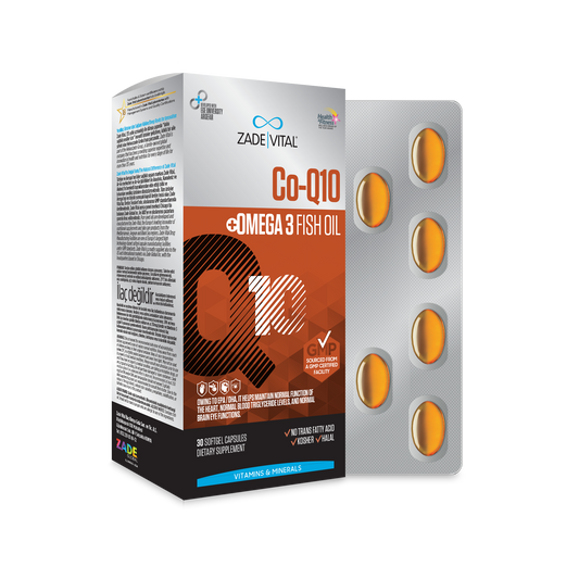 CoQ10 & Omega 3 Fish Oil
